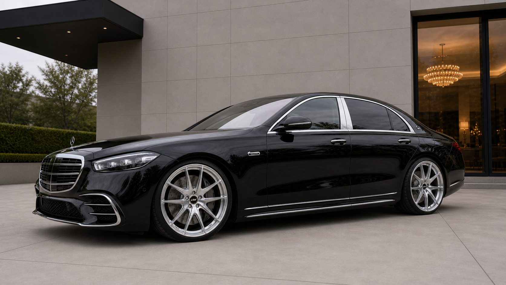 Mercedes-Benz S-Class vehicle installation case